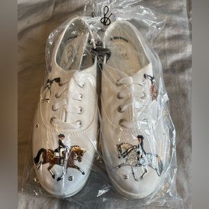 New women’s custom Time and Tru horse-equestrian shoes size 8